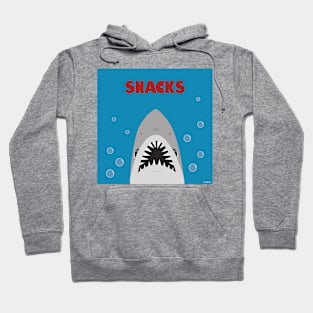 Jaws Snacks Poster Hoodie